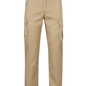 Pantalón Stretch Multibolsillos beige arena
