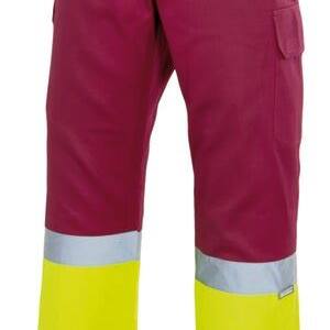 Pantalón Bicolor granate amarillo