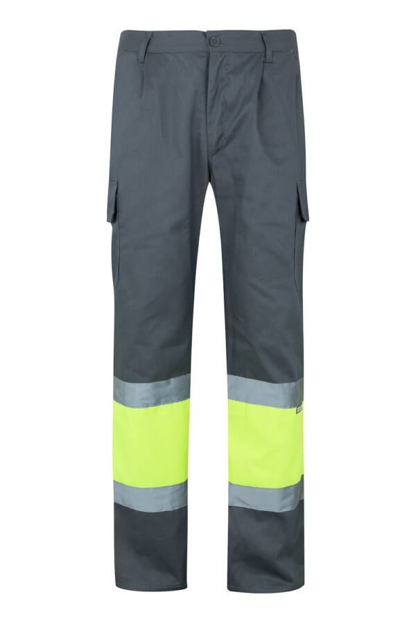 Pantalón Bicolor gris amarillo