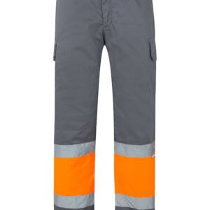 Pantalón Bicolor gris naranja