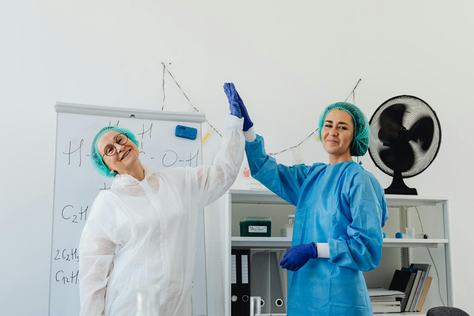 Ropa para sanitarios laboratorio