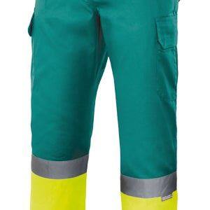 Pantalón Bicolor verde amarillo