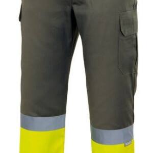 Pantalón Bicolor verdecaza amarillo