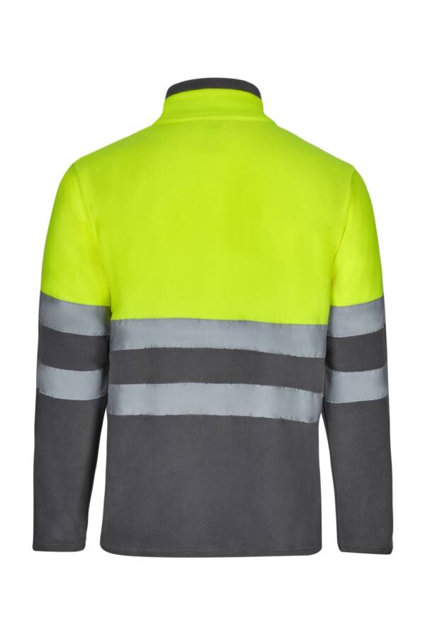 Chaqueta Polar Bicolor gris