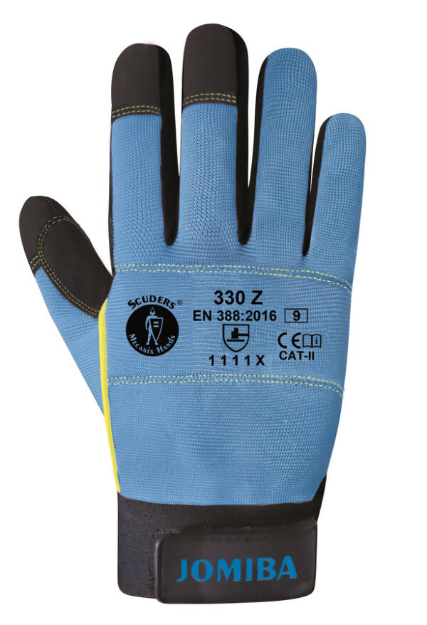 Guantes 330 azul