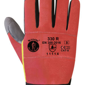 Guantes 330 rojo