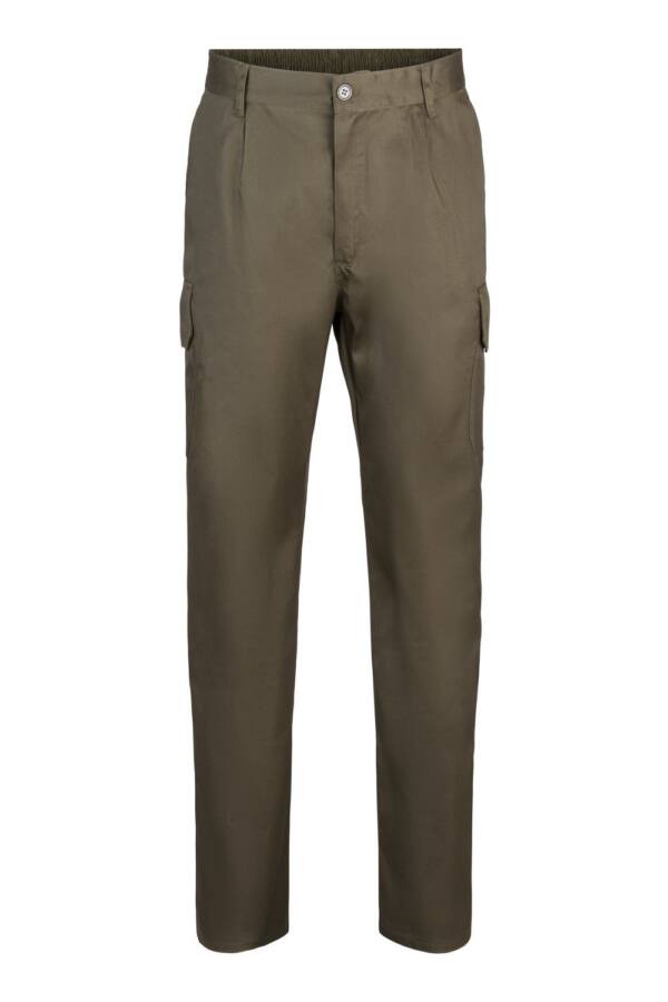 Pantalón multibolsillos 345 VERDE CAZA