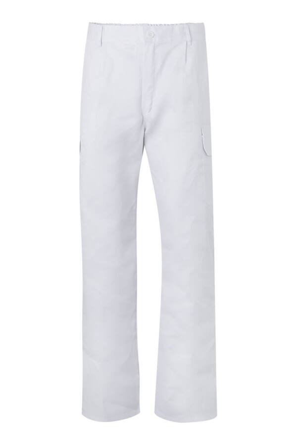 Pantalón multibolsillos 345 BLANCO