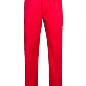 Pantalón multibolsillos 345 ROJO