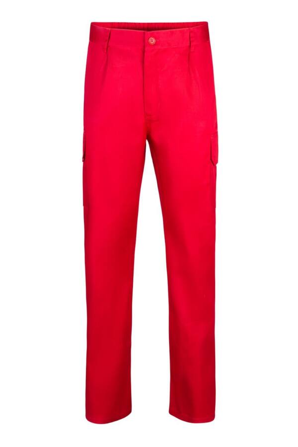 Pantalón multibolsillos 345 ROJO