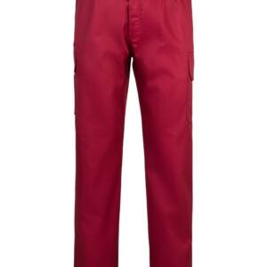 Pantalón multibolsillos 345 GRANATE