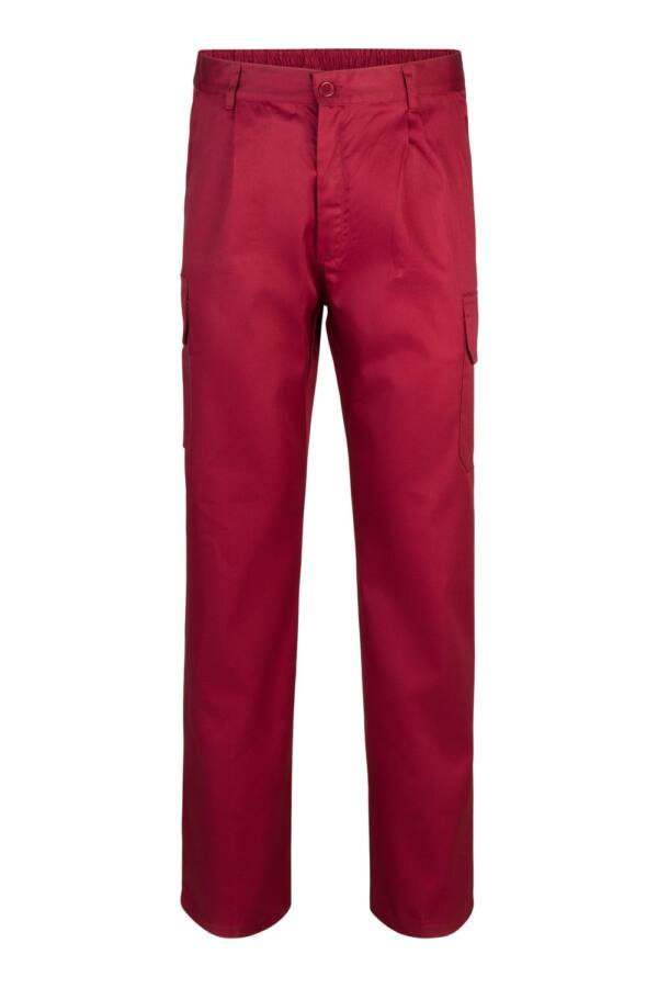 Pantalón multibolsillos 345 GRANATE