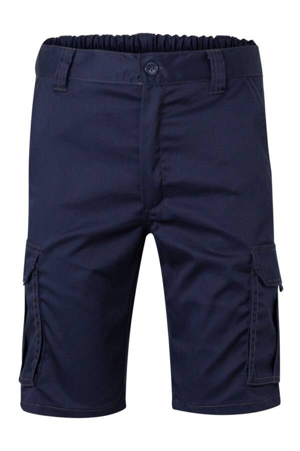 Bermudas stretch multibolsillos azul navy