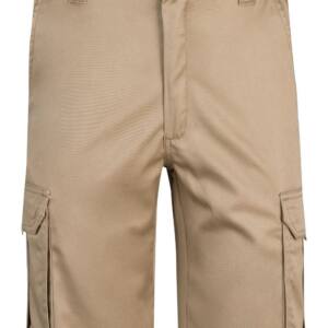 Bermudas stretch multibolsillos beige