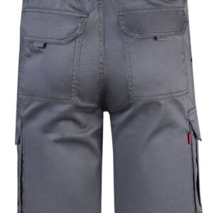Bermudas stretch multibolsillos gris