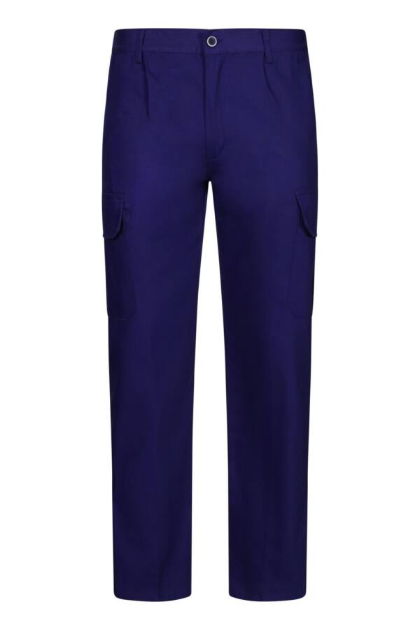 Pantalón 100% algodón multibolsillos AZULINA
