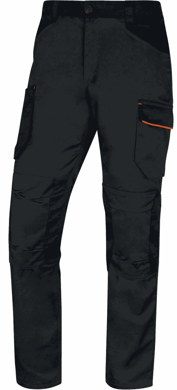 pantalon M2PA3STR gris oscuro-naranja