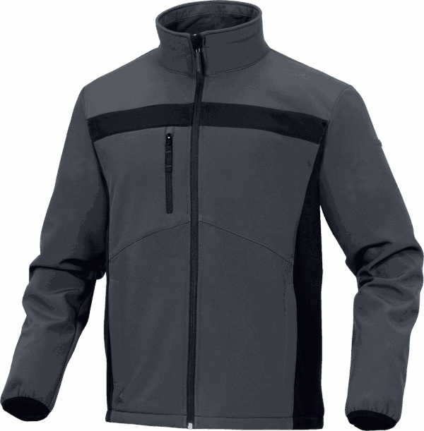 Softshell Lulea2 gris negro
