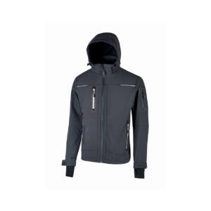 Softshell Space UPower asphalt grey