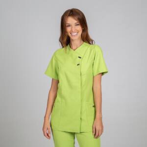 casaca elena pistacho