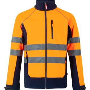 Cazadora Soft Shell naranja